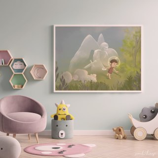 Jezus z Aniołem Stróżem