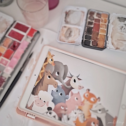 Ilustracja dziecieca A4