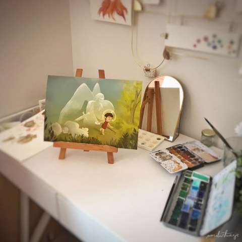 Ilustracja dziecieca A4