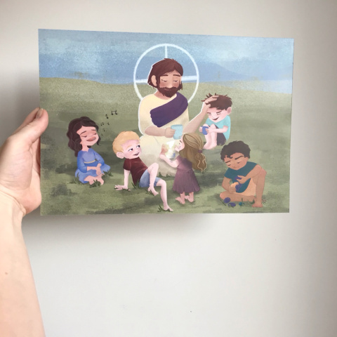 Jezus z dziećmi Jezus z dziećmi