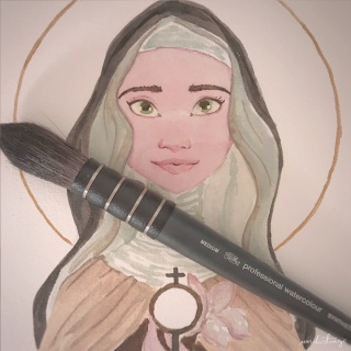 Obraz na zamówienie malowany akwarelami