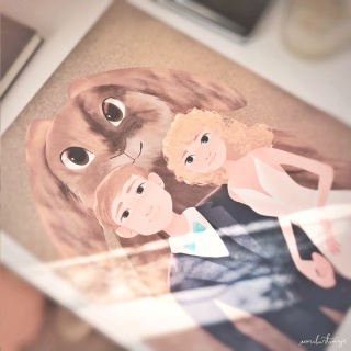 Obraz na zamówienie malowany cyfrowo