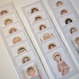 Zestaw Mini Świętych - 18 kart