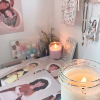 Zestaw dwóch świętych